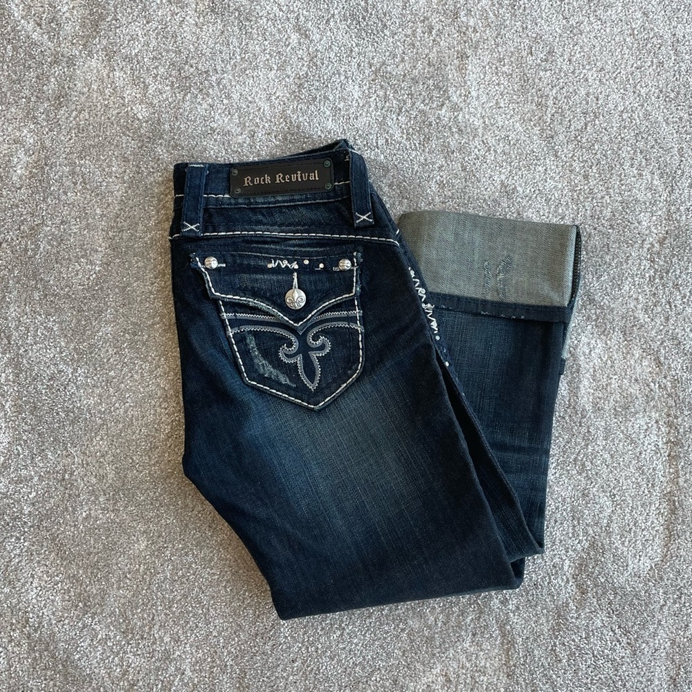 Rock Revival Stephanie Easy Stretch Capri